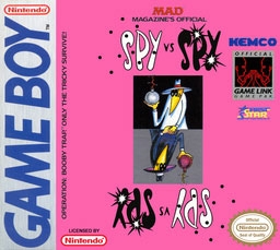 Cover Spy vs Spy for Game Boy